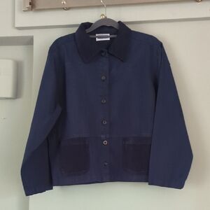 Erika & Co Vintage Dark Blue Jacket
